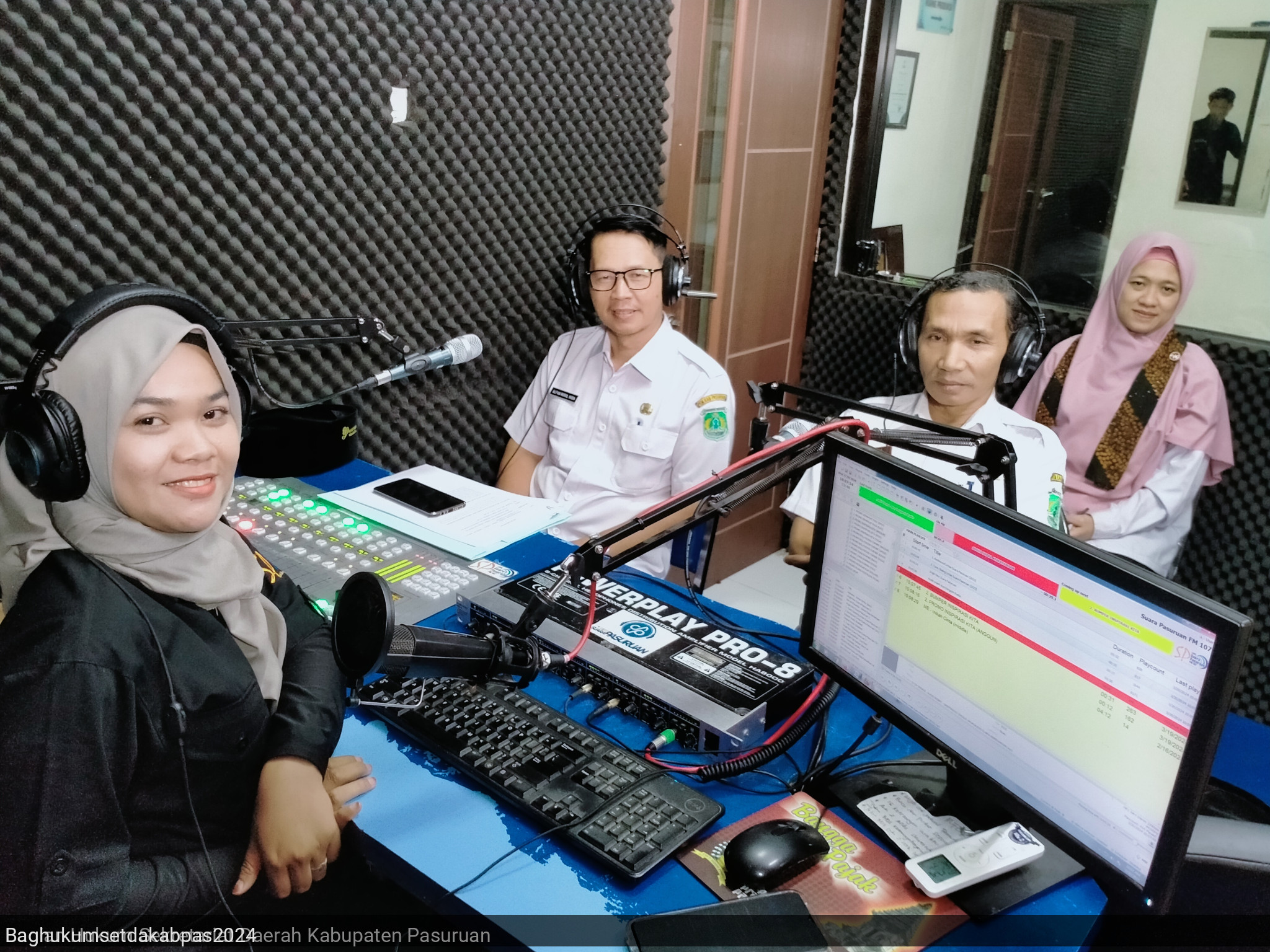 Talkshow "Penyelenggaraan Layanan Nomor Tunggal Panggilan Darurat 112 di Kabupaten Pasuruan"