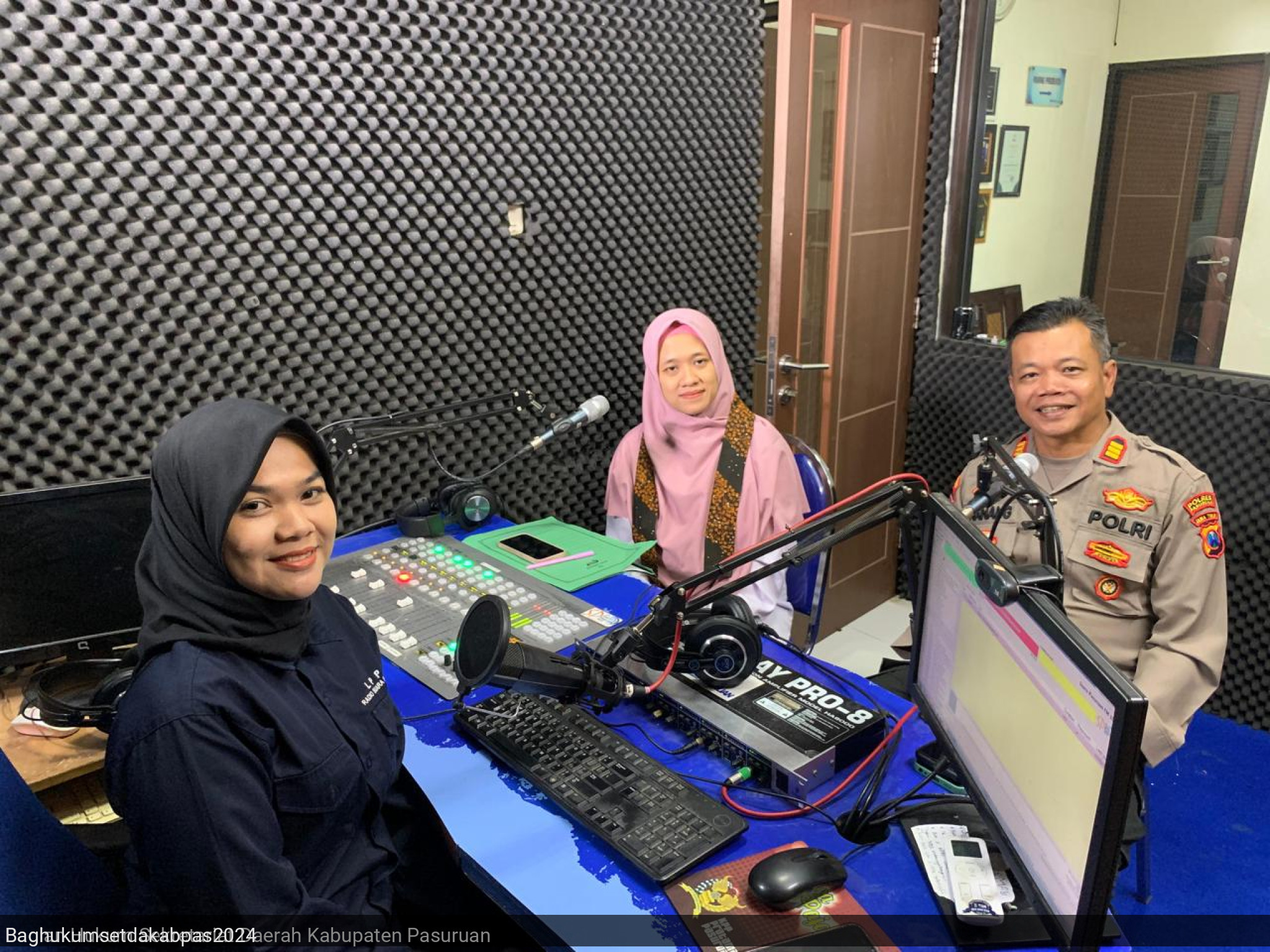 Talkshow "Keamanan Lingkungan di Bulan Ramadan dan Menjelang Hari Raya Idul Fitri 1445 Hijriah"