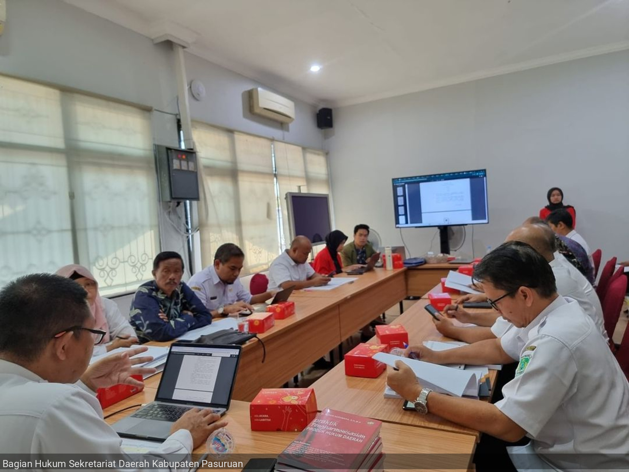 Rapat Pengharmonisasian, Pembulatan dan Pemantapan Konsepsi Raperda Kabupaten Pasuruan
