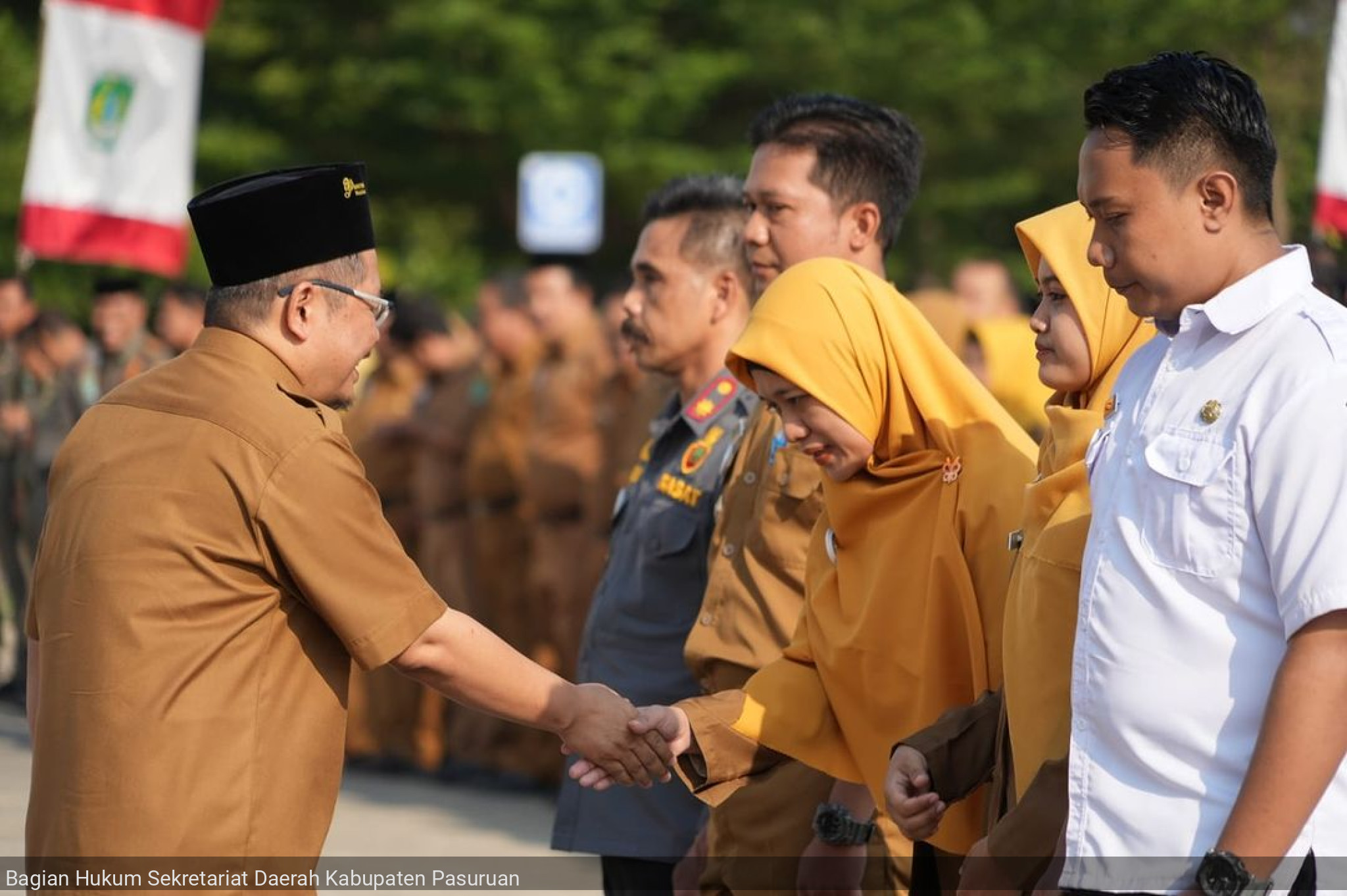 Apel Pagi bersama Bapak Pj. Bupati Pasuruan