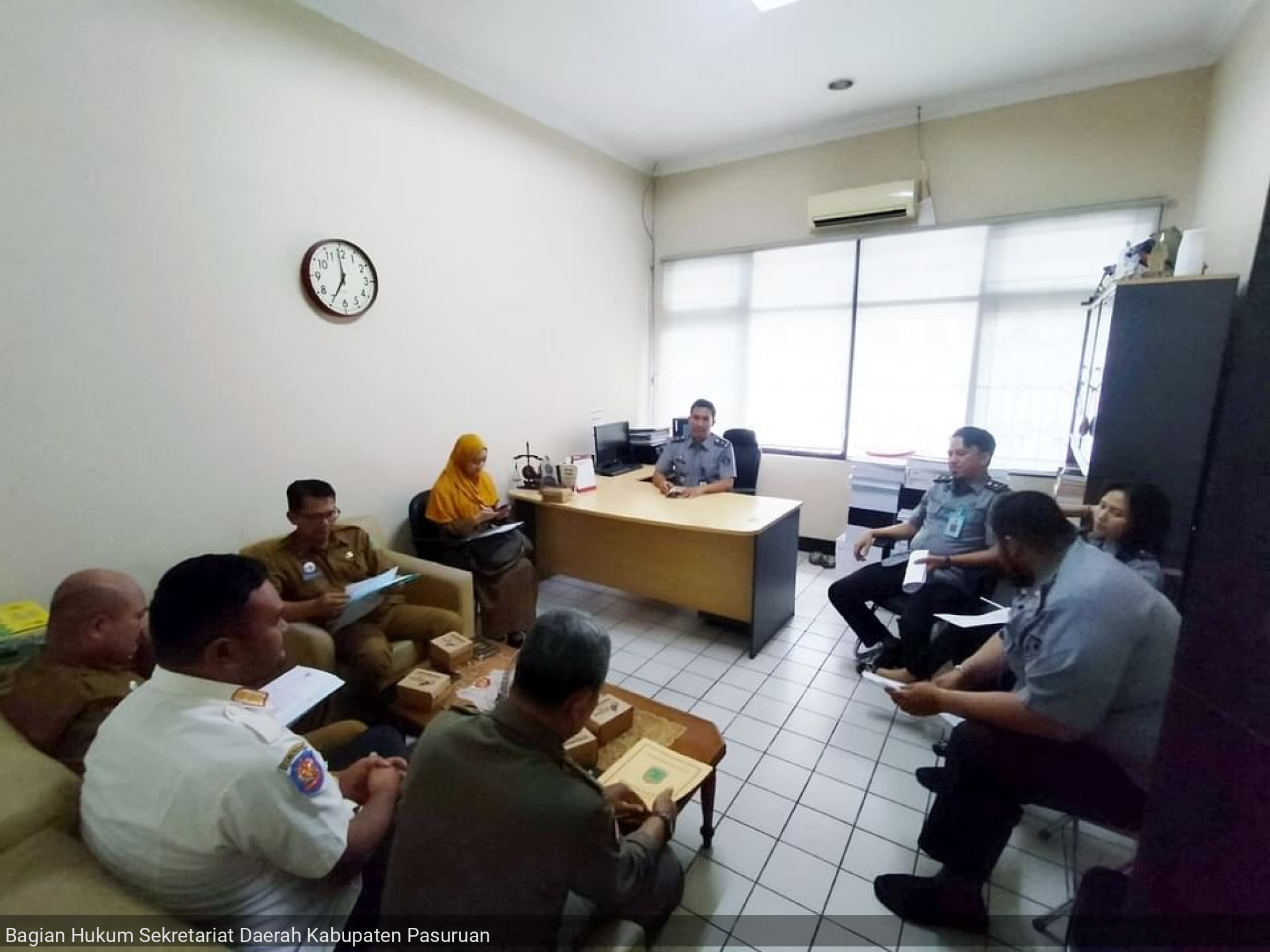 Rapat Pengharmonisasian, Pembulatan dan Pemantapan Konsepsi Rancangan Peraturan Bupati tentang Tertib Bangunan