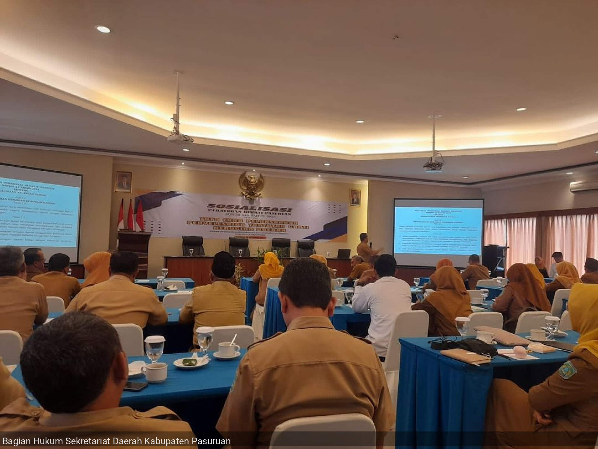 Sosialisasi Peraturan Bupati Pasuruan Nomor 249 Tahun 2023