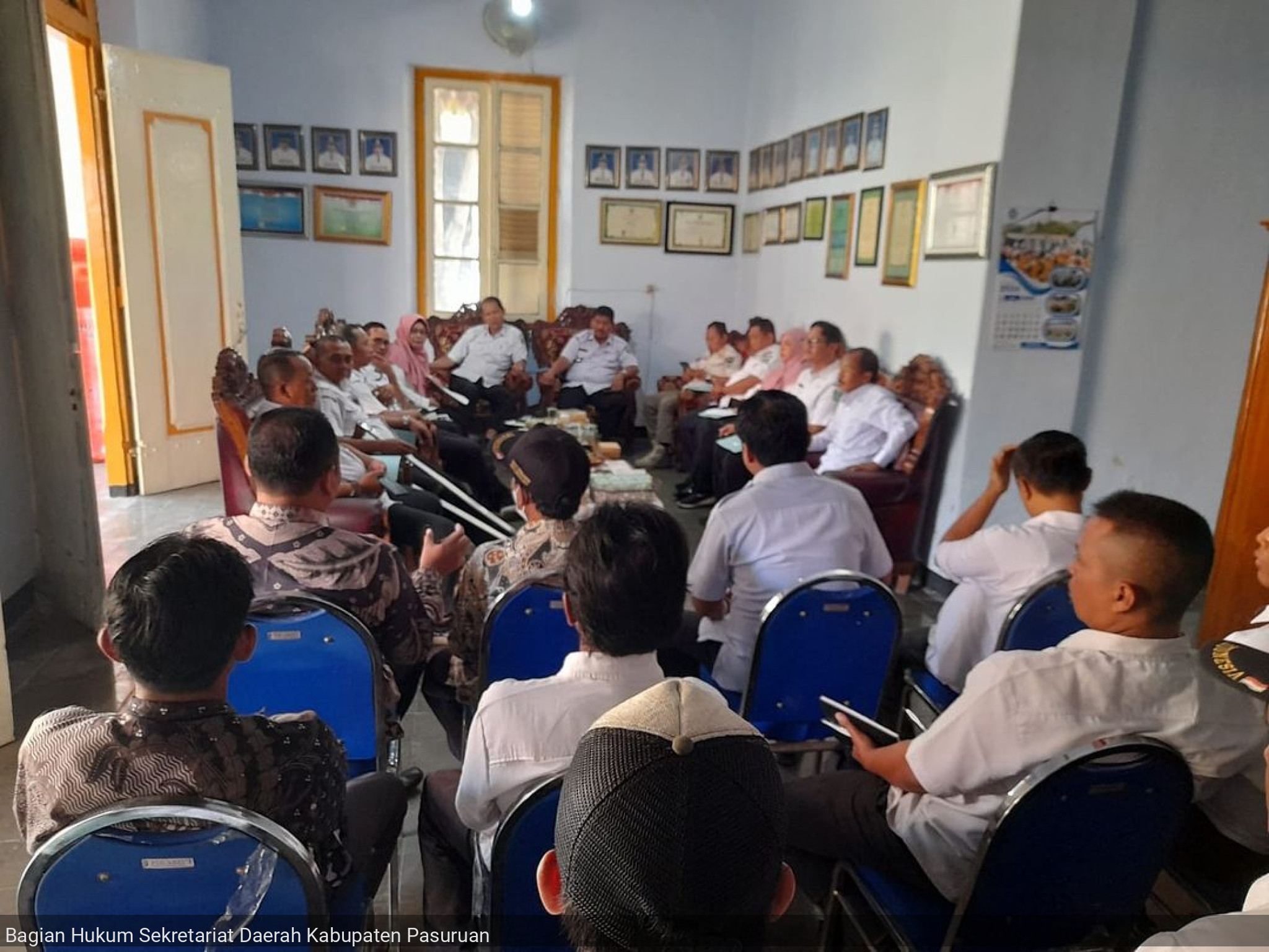 Rapat Koordinasi dan Tinjau Lapang TKD Sanganom serta TKD Sebalong Kecamatan Nguling