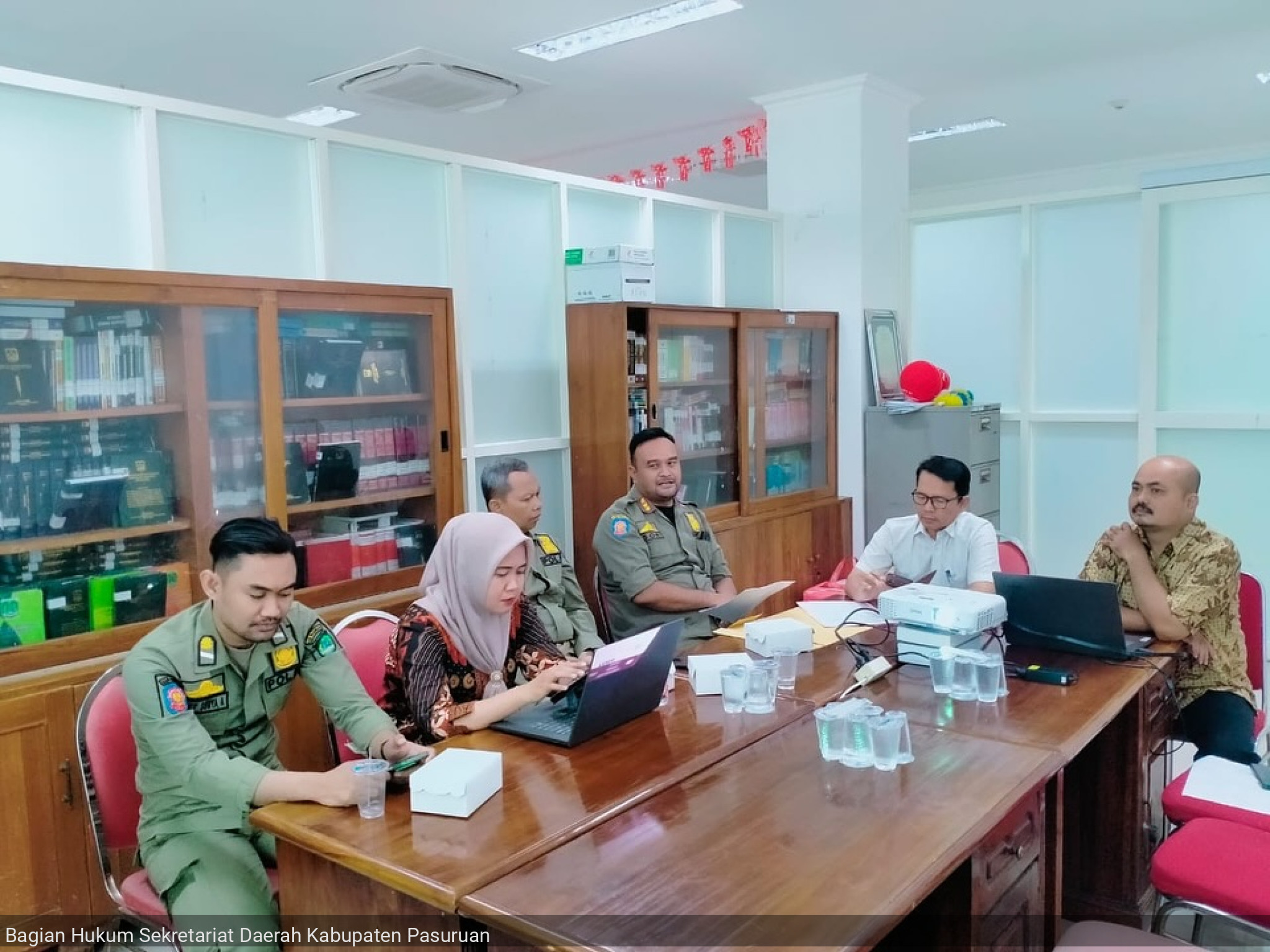 Asistensi dalam rangka Pembahasan Rancangan Peraturan Bupati tentang Tertib Bangunan