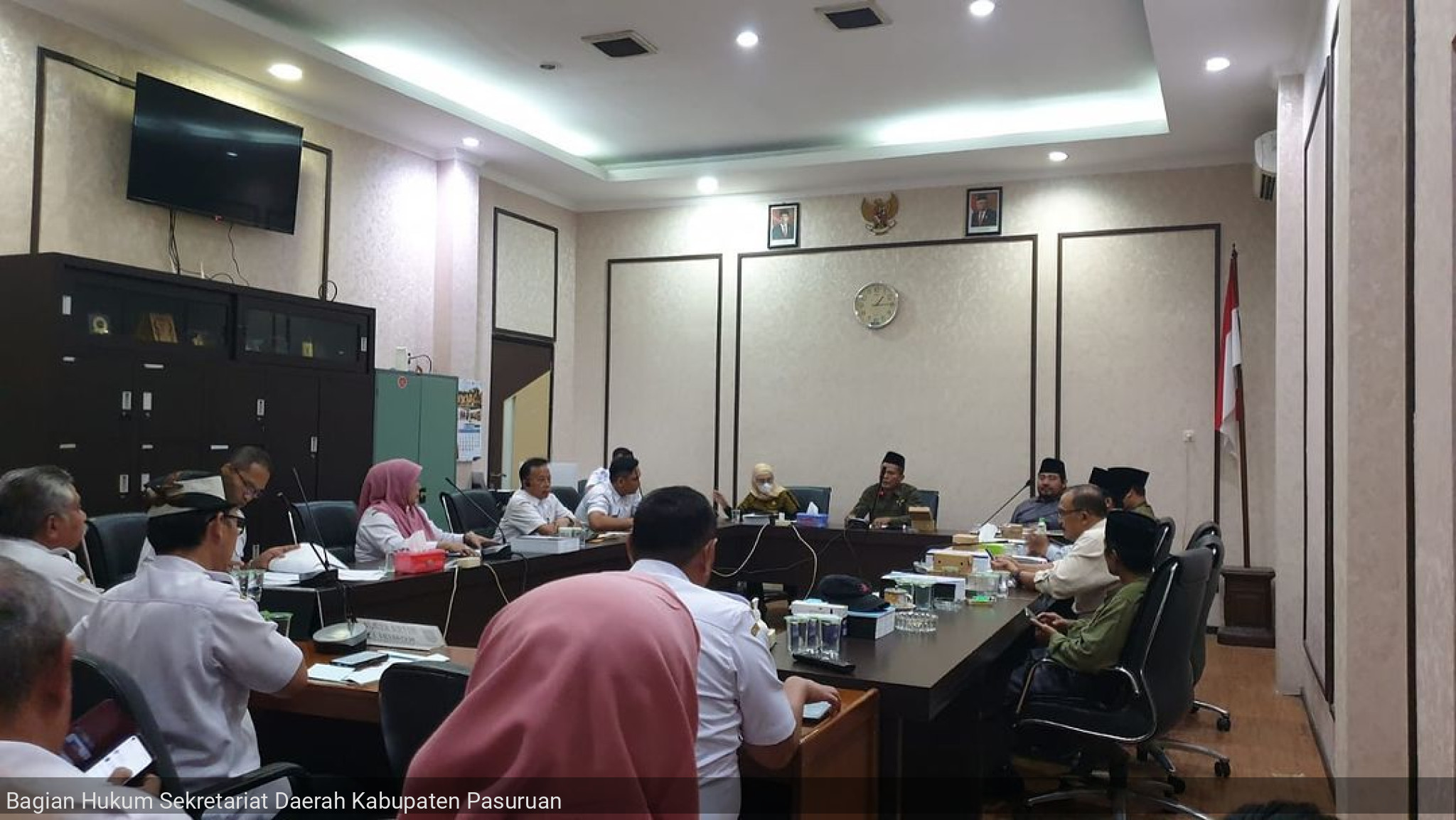 Rapat Kerja di Ruang Rapat Komisi I DPRD Kabupaten Pasuruan