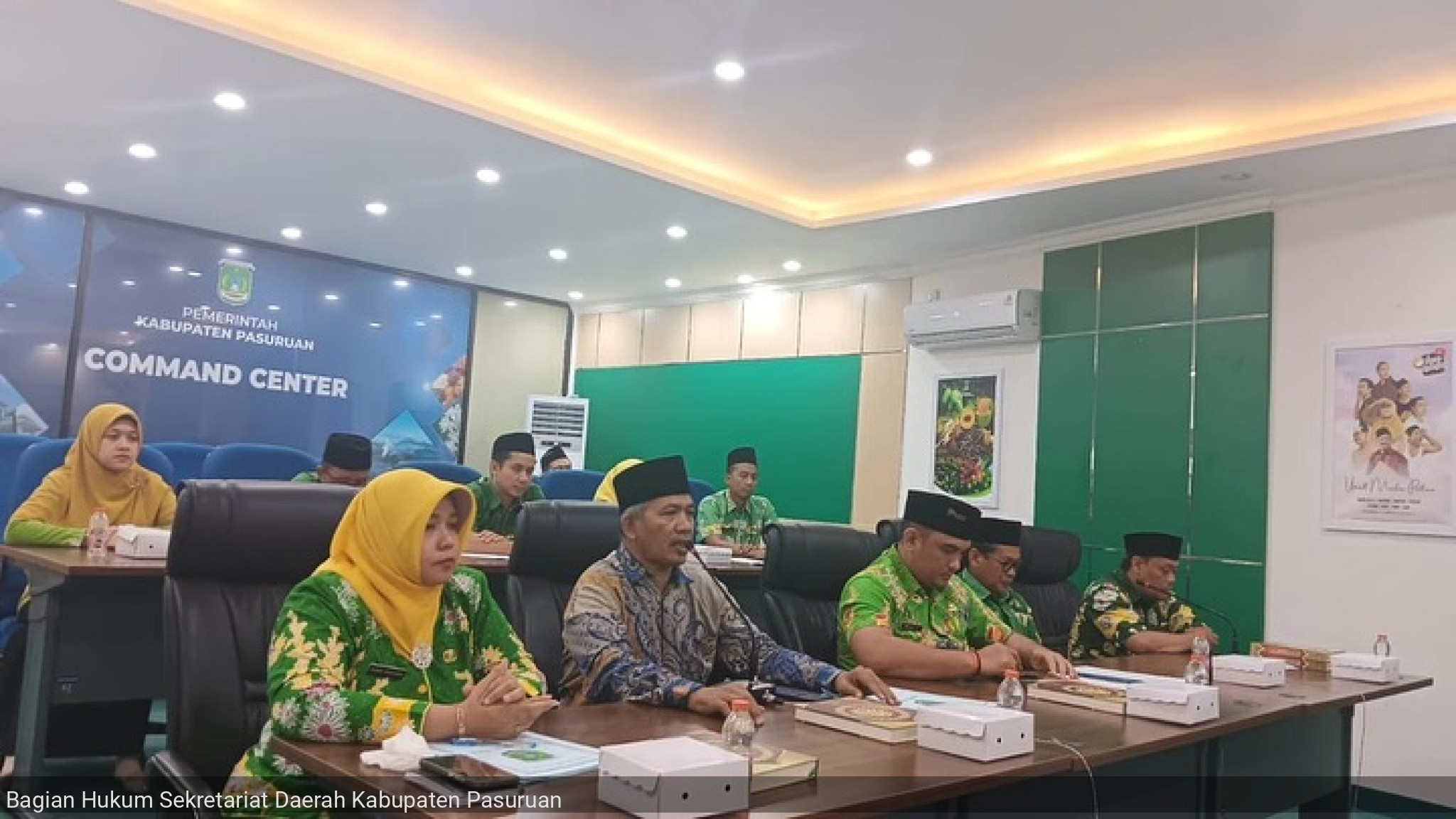 Khotmil Quran secara Virtual di Command Center