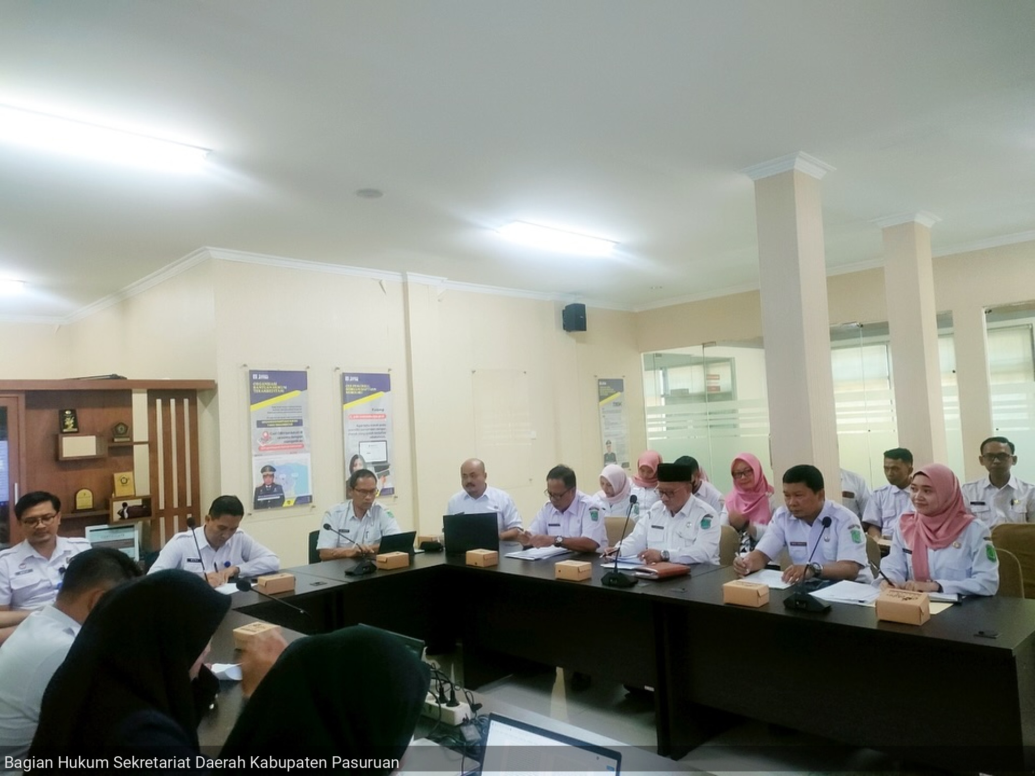 Rapat Harmonisasi, Pembulatan dan Pemantapan Konsepsi 35 Rancangan Peraturan Kepala Daerah Kabupaten Pasuruan