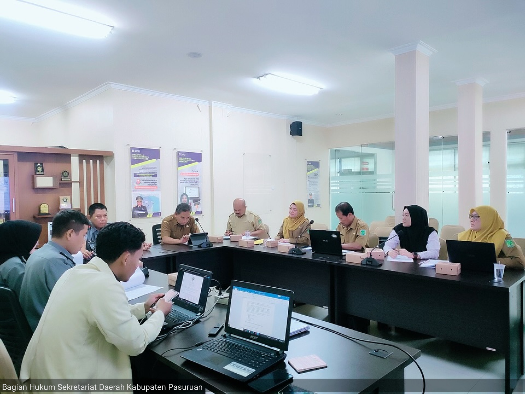 Rapat Pengharmonisasian, Pembulatan dan Pemantapan Konsepsi Rancangan Peraturan Kepala Daerah tentang Pedoman Pelaksanaan Perda Nomor 3 Tahun 2024 tentang Kawasan Tanpa Rokok