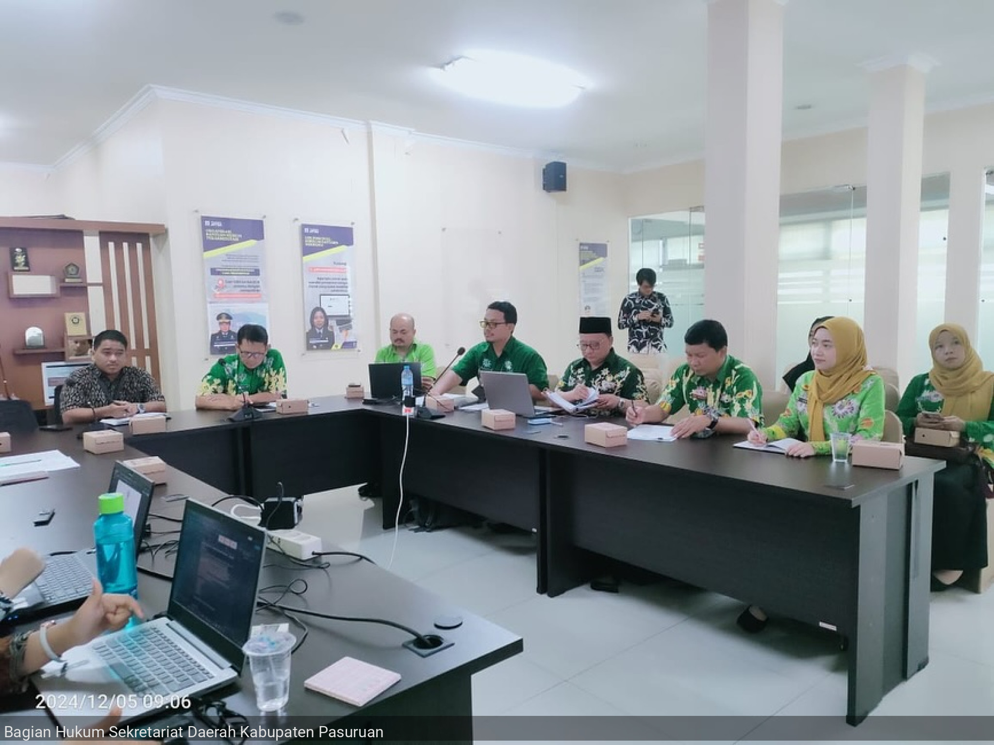 Rapat Pengharmonisasian, Pembulatan dan Pemantapan Konsepsi Rancangan Peraturan Daerah tentang Pola Tata Kelola pada BLUD UOBF PUSKESMAS