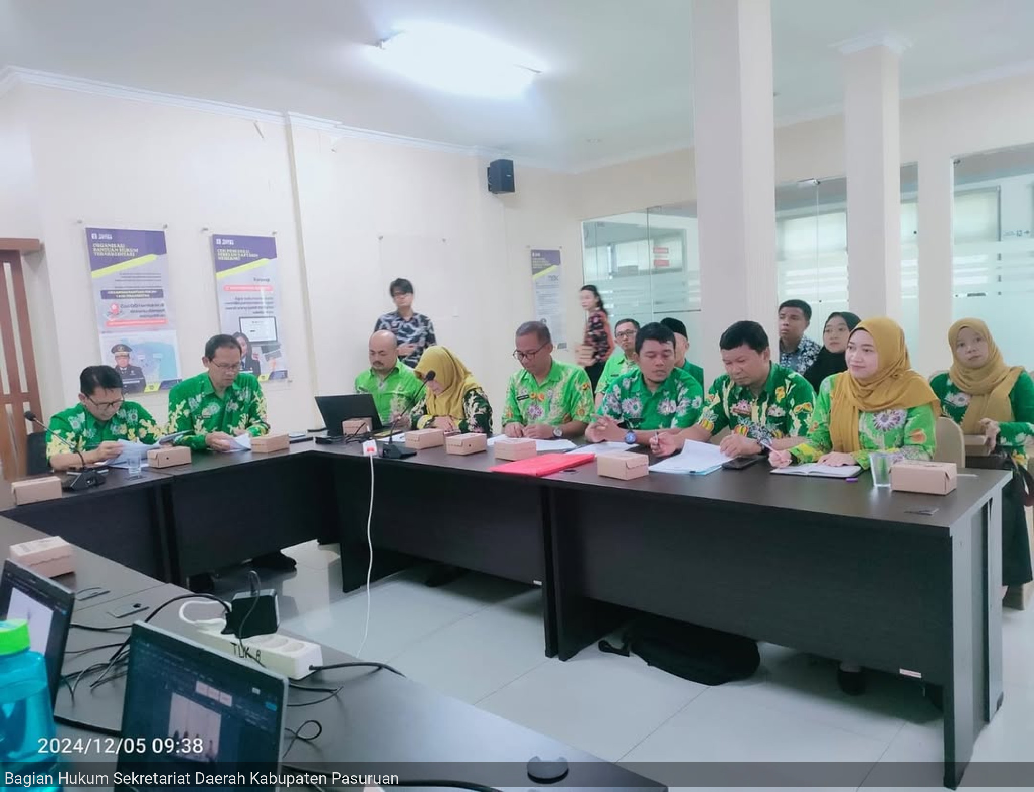 Rapat Pengharmonisasian, Pembulatan dan Pemantapan Konsepsi Rancangan Peraturan Daerah tentang Perubahan Kedua Atas Peraturan Bupati Pasuruan Nomor 31 Tahun 2018