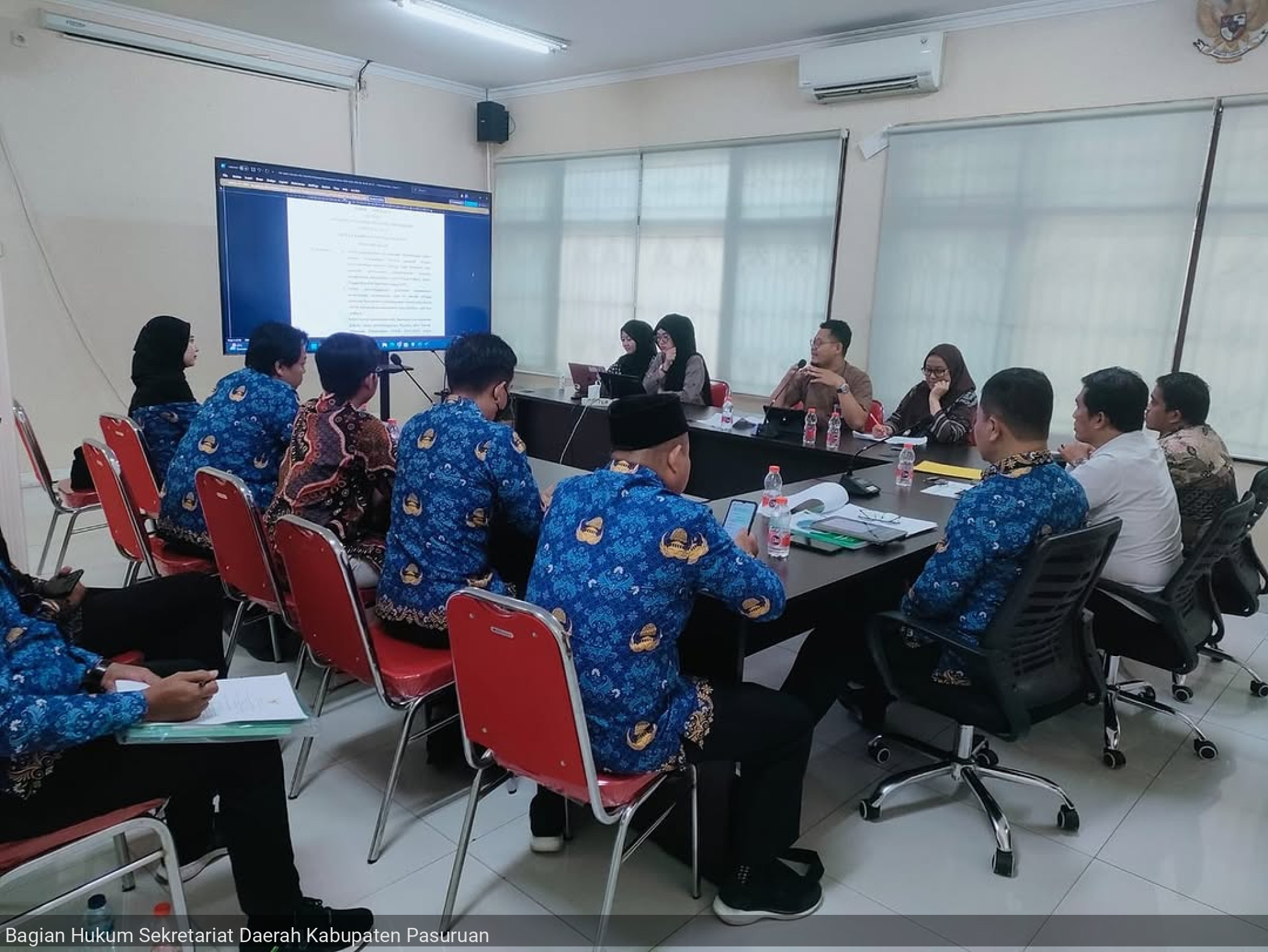 Rapat Pengharmonisasian, Pembulatan dan Pemantapan Konsepsi Rancangan Peraturan Kepala Daerah tentang RAD Pelayanan Kepemudaan Tahun 2024-2026