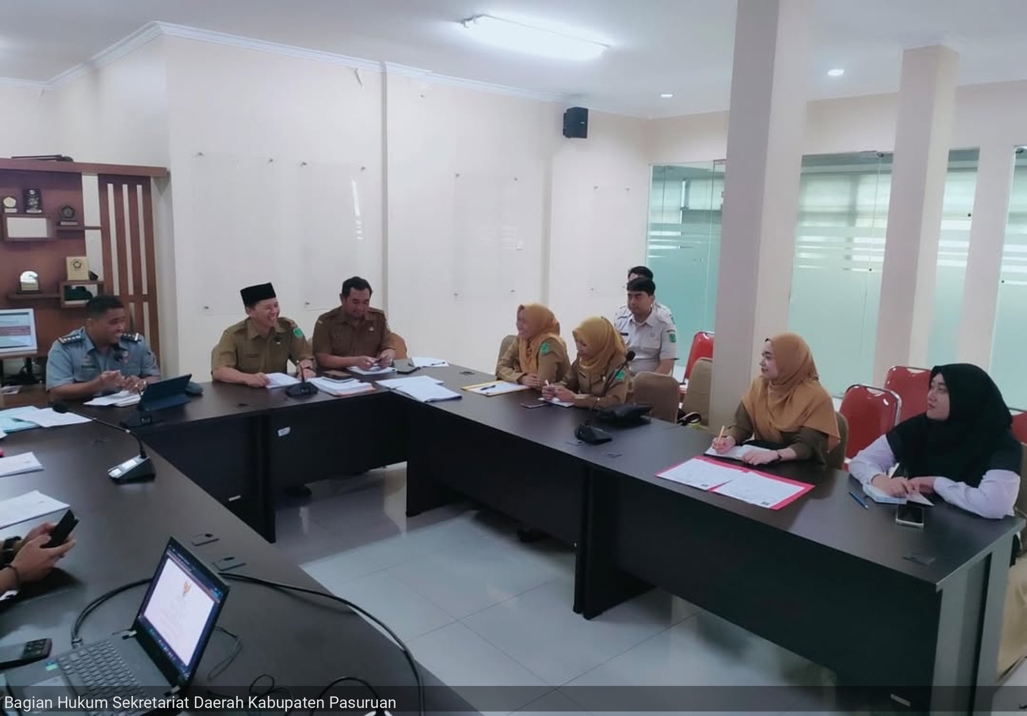 Rapat Pengharmonisasian, Pembulatan dan Pemantapan Konsepsi Rancangan Peraturan Bupati Pasuruan tentang Pakaian Dinas Aparatur Sipil Negara