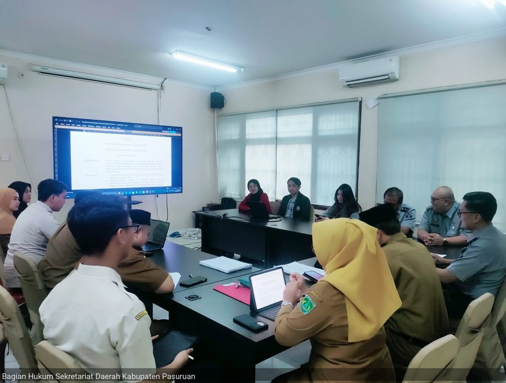 Rapat Pengharmonisasian, Pembulatan dan Pemantapan Konsepsi Rancangan Peraturan Bupati Pasuruan tentang Tata Cara Pemungutan Pajak Daerah